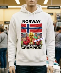 T Shirt For Norway Fans At The 2026 World Cup White T Shirt 1