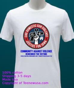 T Shirt Strongly Condemning The Iowa Shooting By Suspect Ryan Willis Mcfarland White T Shirt 20