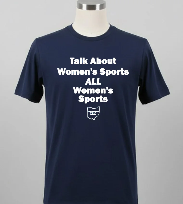 Talk About Women S Sports All Women S Sports Shirt - balck-shirt Talk About Womens Sports All Womens Sports Shirt Balck Shirt 1