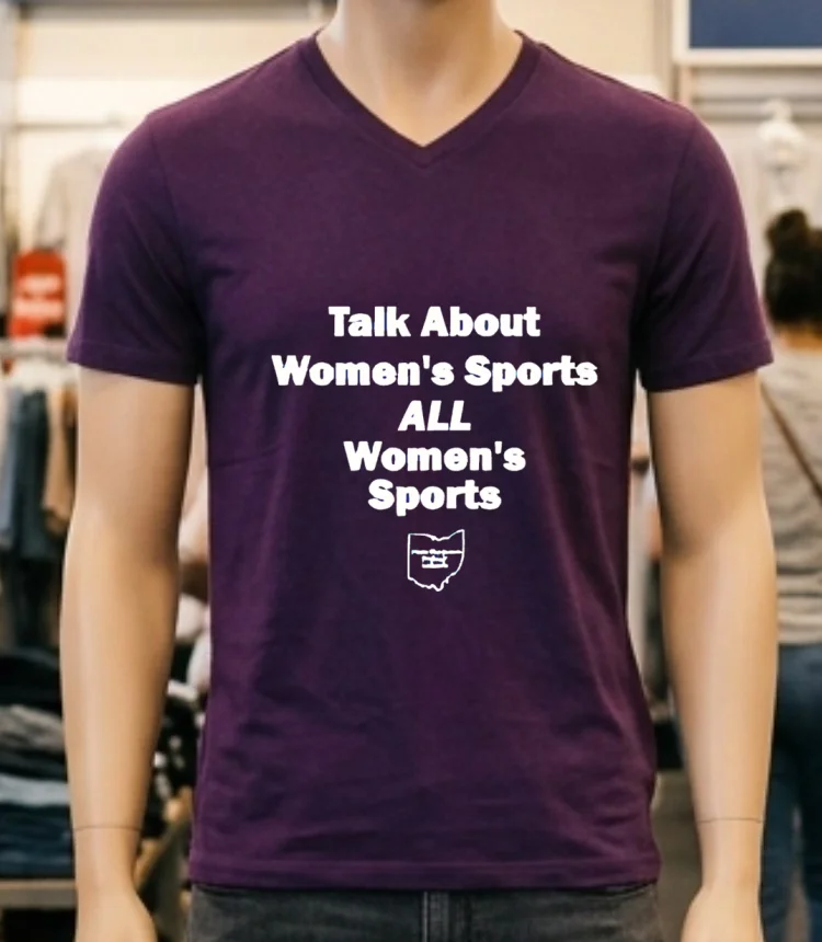 Talk About Womens Sports All Womens Sports Shirt Purple Shirt
