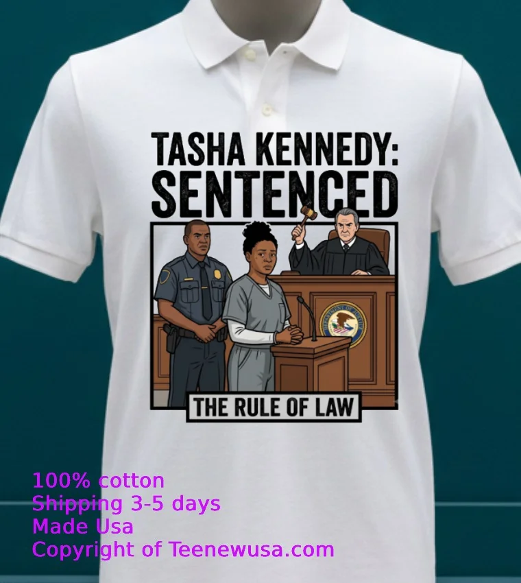 Tasha Kennedy, 33, Has Been Arrested And Charged T Shirt - white-t-shirt 23 Tasha Kennedy 33 Has Been Arrested And Charged T Shirt White T Shirt 23