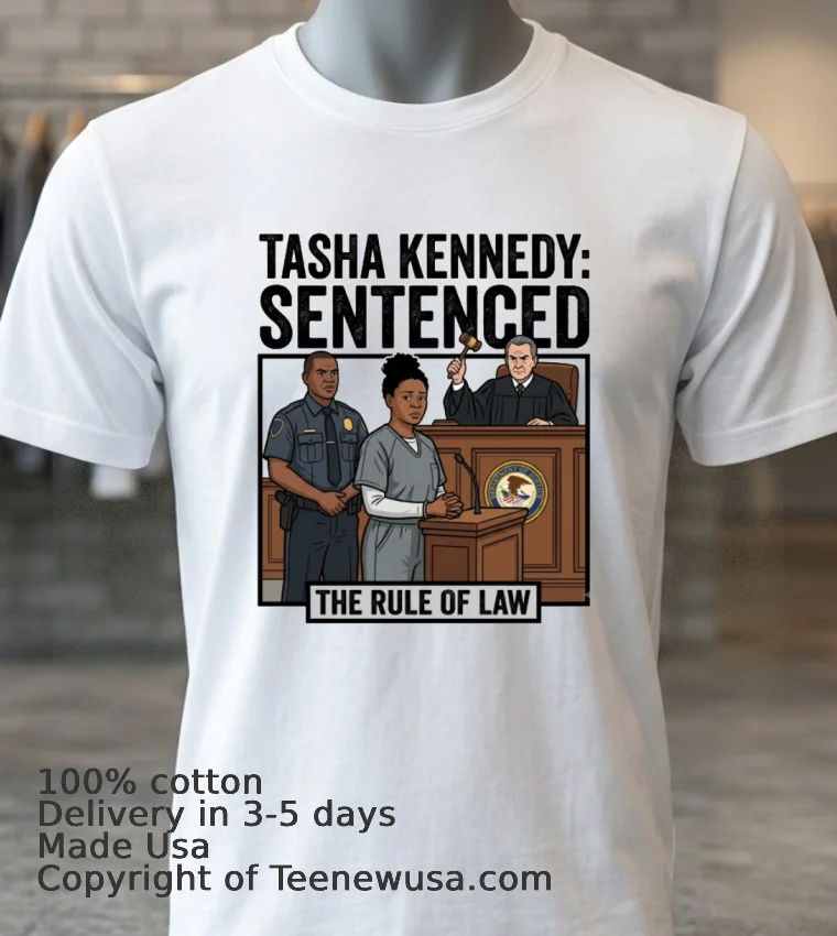Tasha Kennedy 33 Has Been Arrested And Charged T Shirt White T Shirt 3