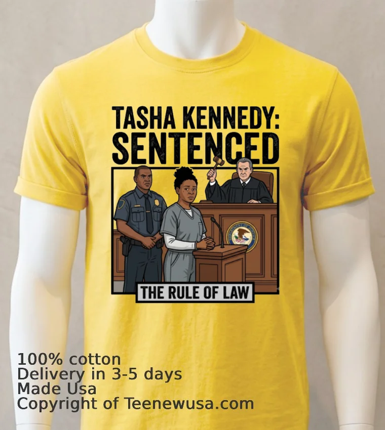 Tasha Kennedy 33 Has Been Arrested And Charged T Shirt Yellow T Shirt