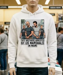 Tate Brothers Arrested By Us Marshals In Miami T Shirt