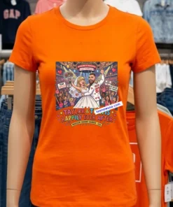 Taylor Swift And Travis Kelce Are Happily Celebrating Their Wedding At Madison Square Garden T Shirt