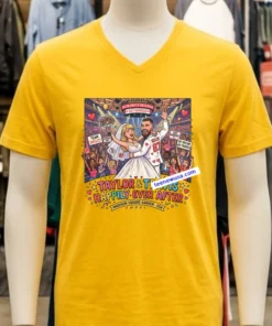 Taylor Swift And Travis Kelce Are Happily Celebrating Their Wedding At Madison Square Garden T Shirt