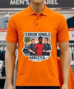 Terion Arnold (Detroit Lions Player) Arrested On Charges Of Armed Robbery And Kidnapping T Shirt