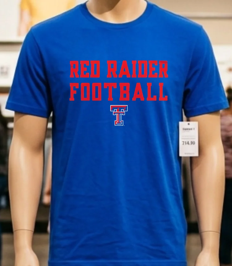 Texas Tech Red Raiders Special New Black Shirt - blue-shirt Texas Tech Red Raiders Special New Black Shirt Blue Shirt