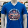 The 250th Anniversary Of American Independence Was Celebrated By President Donald Trump And Featured A Fireworks Display T Shirt Navy Shirt 2