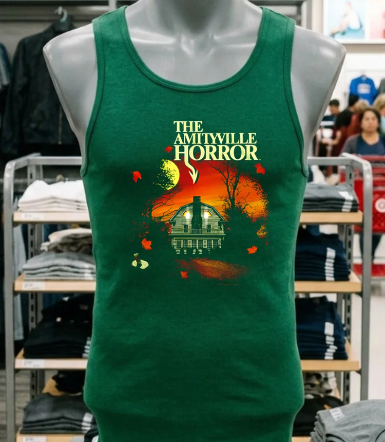 The Amityville Horror House Movie Shirt - green-shirt The Amityville Horror House Movie Shirt Green Shirt