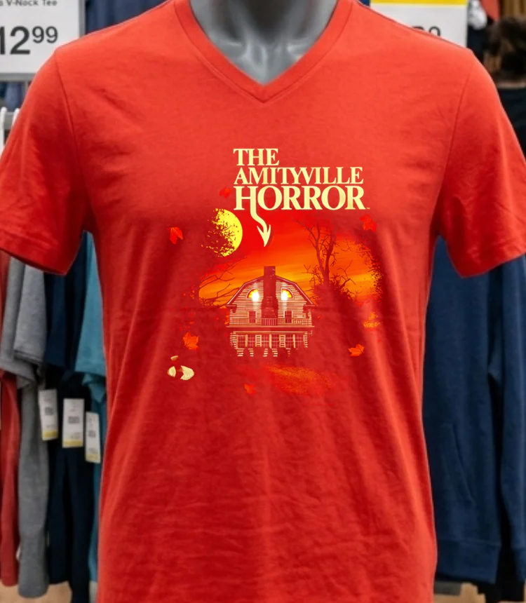 The Amityville Horror House Movie Shirt Red Shirt