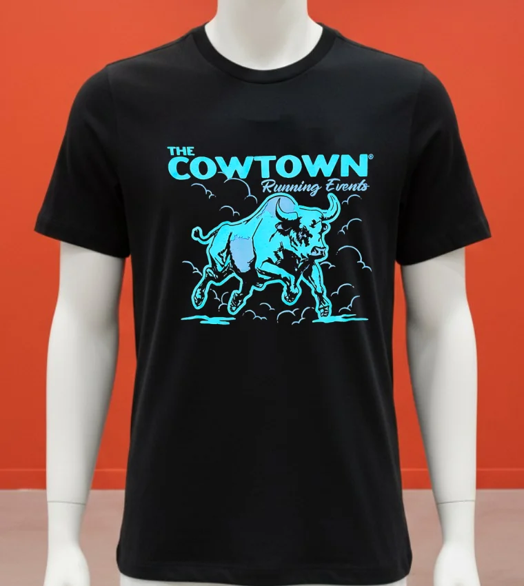 The Cowtown Running Events 2026 Shirt - balck-shirt The Cowtown Running Events 2026 Shirt Balck Shirt