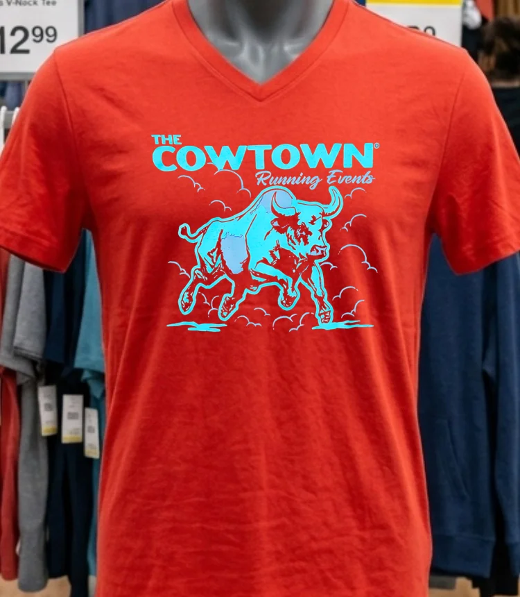 The Cowtown Running Events 2026 Shirt - red-shirt The Cowtown Running Events 2026 Shirt Red Shirt