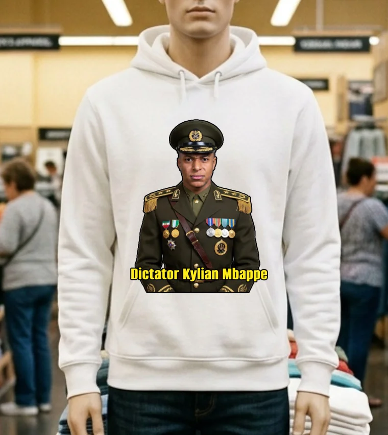 The Dictator Kylian Mbappe World Cup 2026 T Shirt - white-t-shirt The Dictator Kylian Mbappe World Cup 2026 T Shirt White T Shirt 1