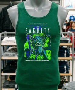 The Faculty Meet The Alien Generation Sci Fi Thriller Graphic Shirt