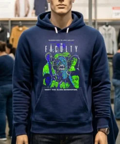 The Faculty Meet The Alien Generation Sci Fi Thriller Graphic Shirt