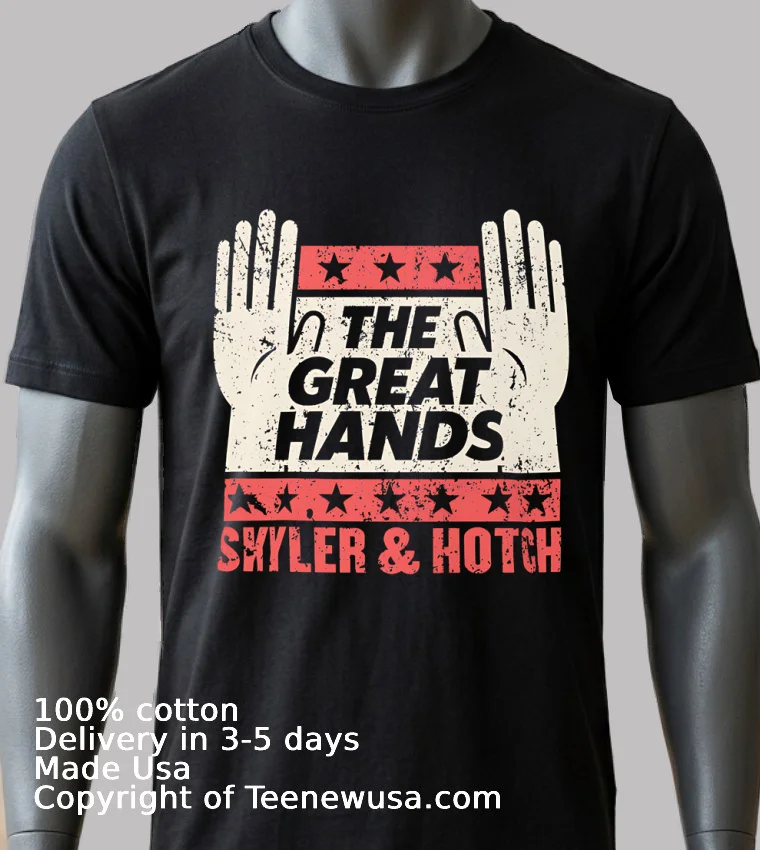 The Great Hands Campaign Skyler And Hotch Shirt Balck Shirt 2