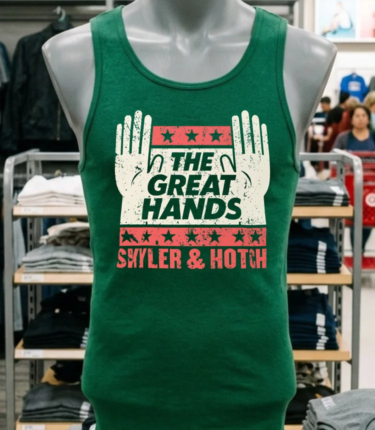 The Great Hands Campaign Skyler And Hotch Shirt - green-shirt The Great Hands Campaign Skyler And Hotch Shirt Green Shirt