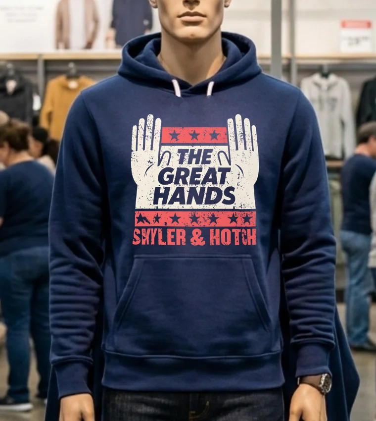 The Great Hands Campaign Skyler And Hotch Shirt - navy-shirt The Great Hands Campaign Skyler And Hotch Shirt Navy Shirt