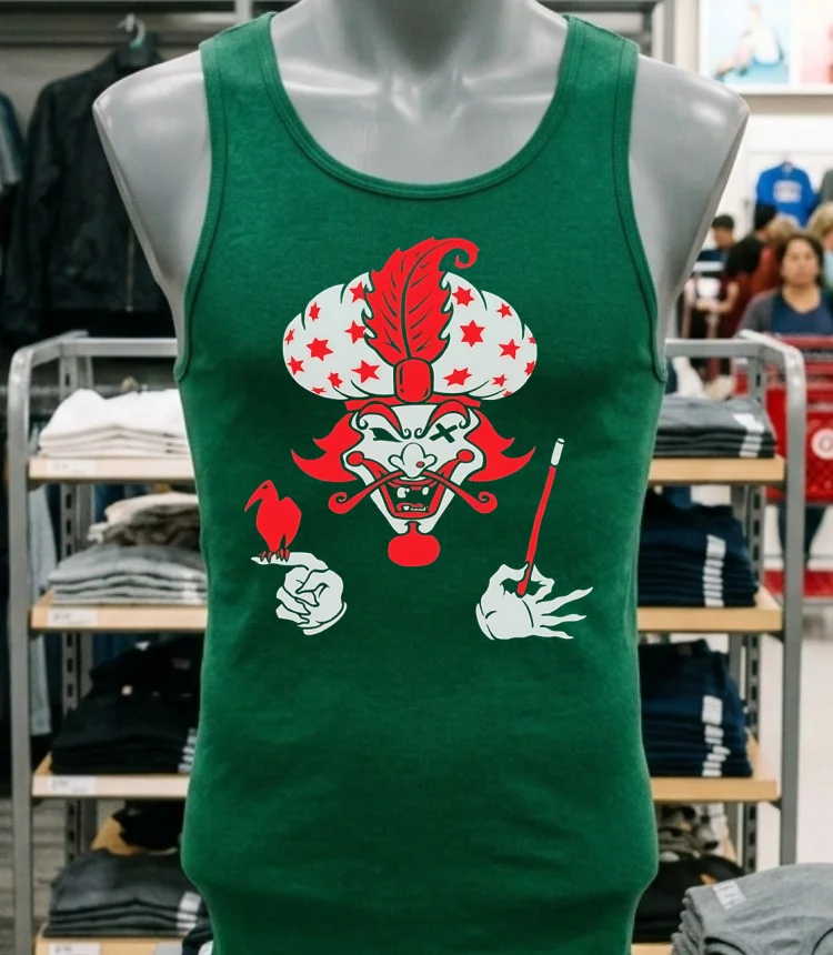 The Great Milenko Insane Clown Posse Shirt - green-shirt The Great Milenko Insane Clown Posse Shirt Green Shirt
