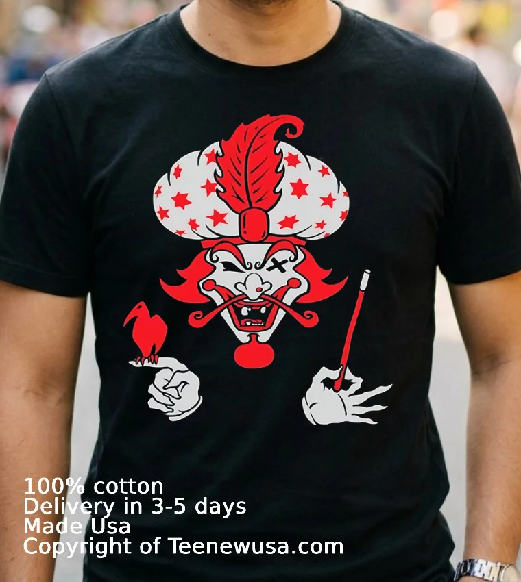 The Great Milenko Insane Clown Posse Shirt - navy-shirt 2 The Great Milenko Insane Clown Posse Shirt Navy Shirt 2