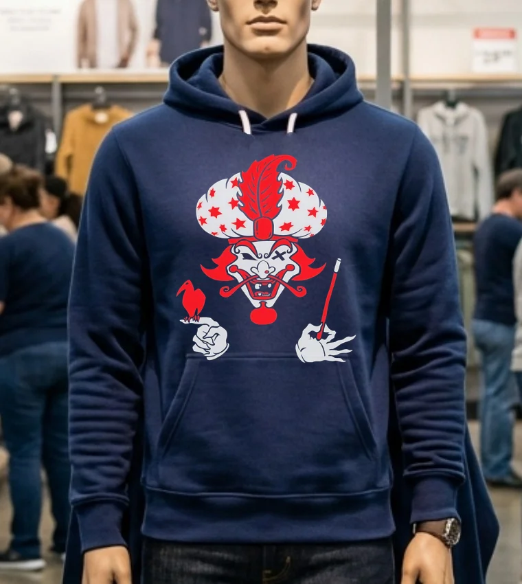 The Great Milenko Insane Clown Posse Shirt - navy-shirt The Great Milenko Insane Clown Posse Shirt Navy Shirt