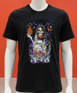 The Haunted Castle Death Halloween Shirt