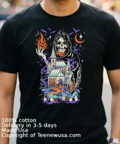 The Haunted Castle Death Halloween Shirt