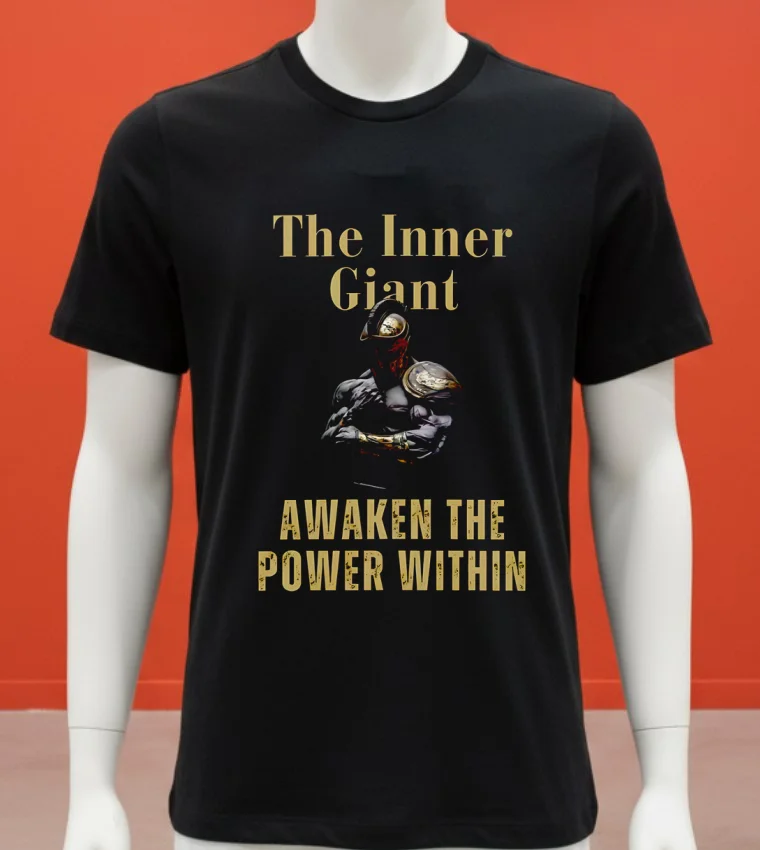 The Inner Giant Awaken The Power Within Shirt Balck Shirt