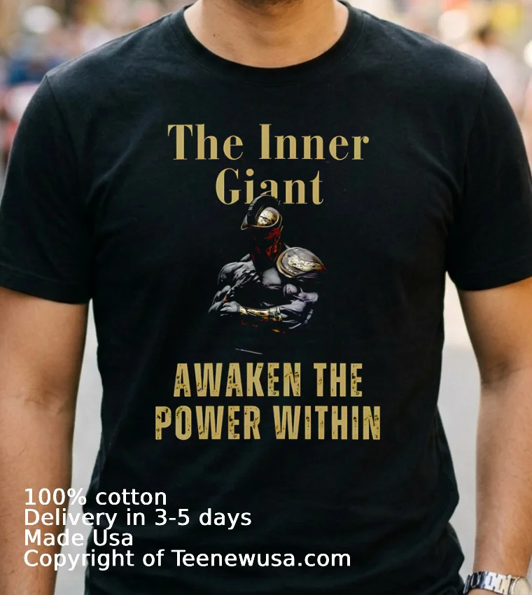 The Inner Giant Awaken The Power Within Shirt - navy-shirt 2 The Inner Giant Awaken The Power Within Shirt Navy Shirt 2