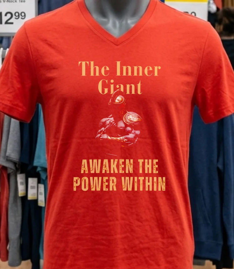 The Inner Giant Awaken The Power Within Shirt - red-shirt The Inner Giant Awaken The Power Within Shirt Red Shirt