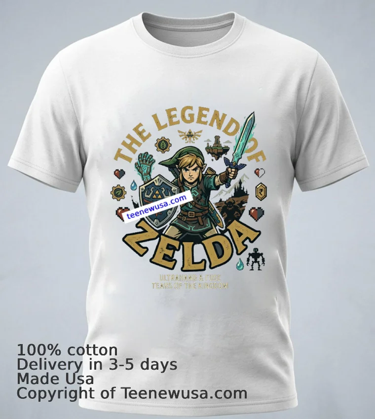 The Legend Of Zelda T Shirt White T Shirt 1