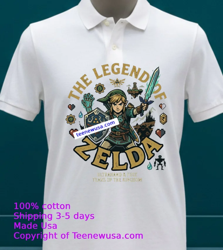 The Legend Of Zelda T Shirt White T Shirt 23