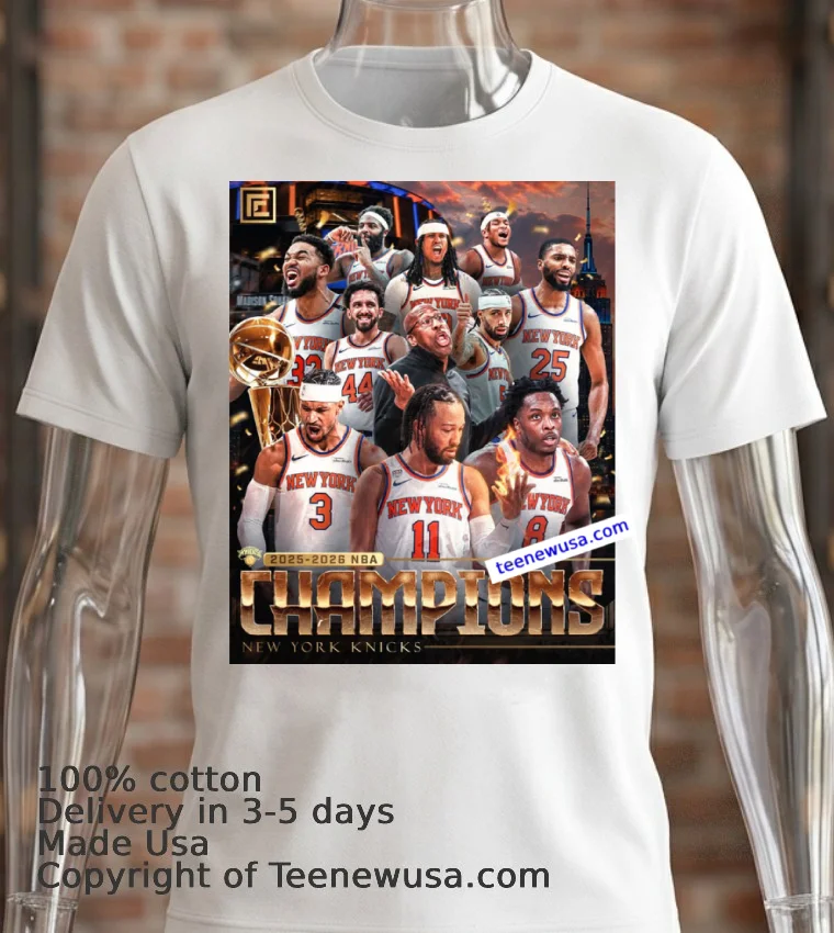 The New York Knicks Are Your 2026 Nba Champions For The First Time In 53 Years T Shirt - white-t-shirt 2 The New York Knicks Are Your 2026 Nba Champions For The First Time In 53 Years T Shirt White T Shirt 2