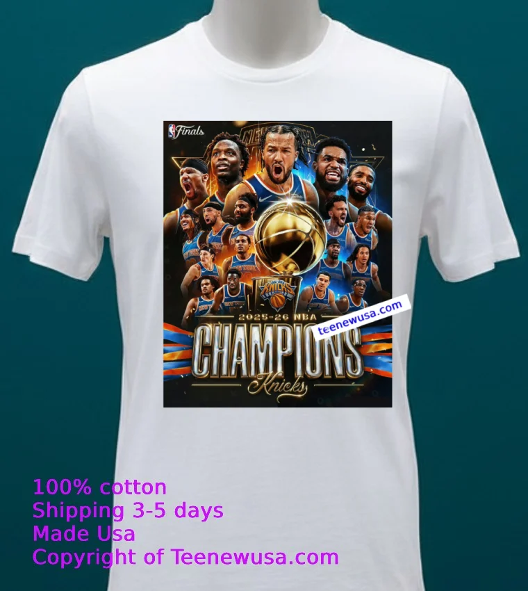 The New York Knicks Won The 2026 Nba Championship After 53 Years T Shirt - white-t-shirt 20 The New York Knicks Won The 2026 Nba Championship After 53 Years T Shirt White T Shirt 20
