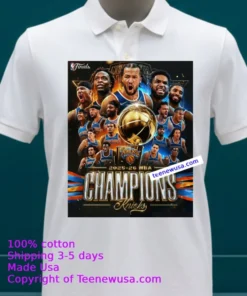 The New York Knicks Won The 2026 Nba Championship After 53 Years T Shirt