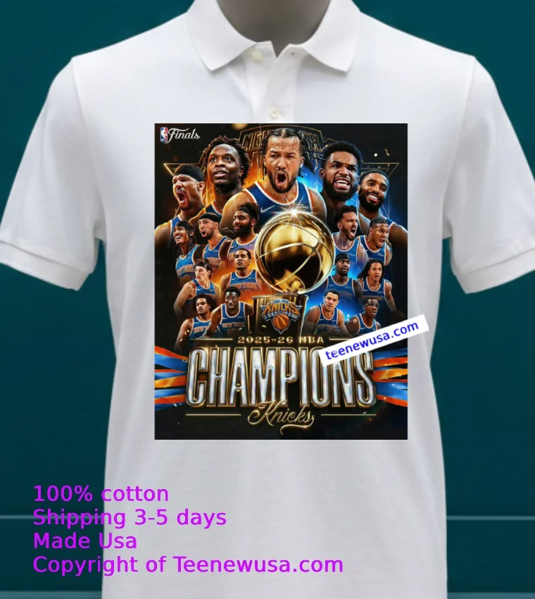 The New York Knicks Won The 2026 Nba Championship After 53 Years T Shirt White T Shirt 23