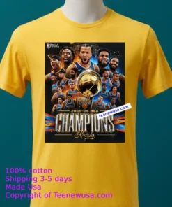 The New York Knicks Won The 2026 Nba Championship After 53 Years T Shirt