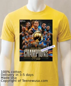 The New York Knicks Won The 2026 Nba Championship After 53 Years T Shirt Yellow T Shirt