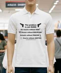 The Problem Is Not Guns Pro God Prayer Justice Shirt