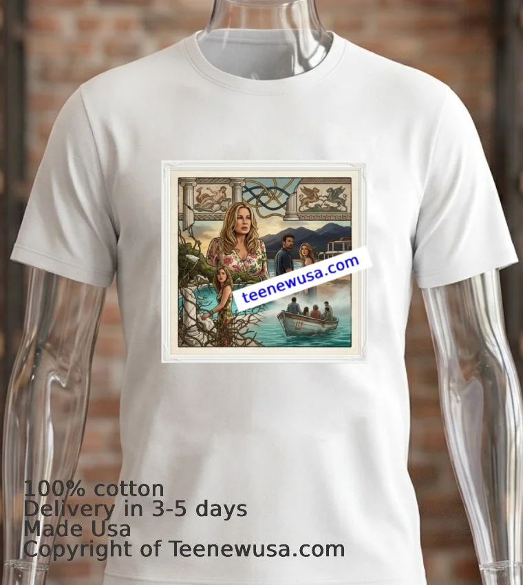 The White Lotus Season 4 T Shirt - white-t-shirt 2 The White Lotus Season 4 T Shirt White T Shirt 2 1
