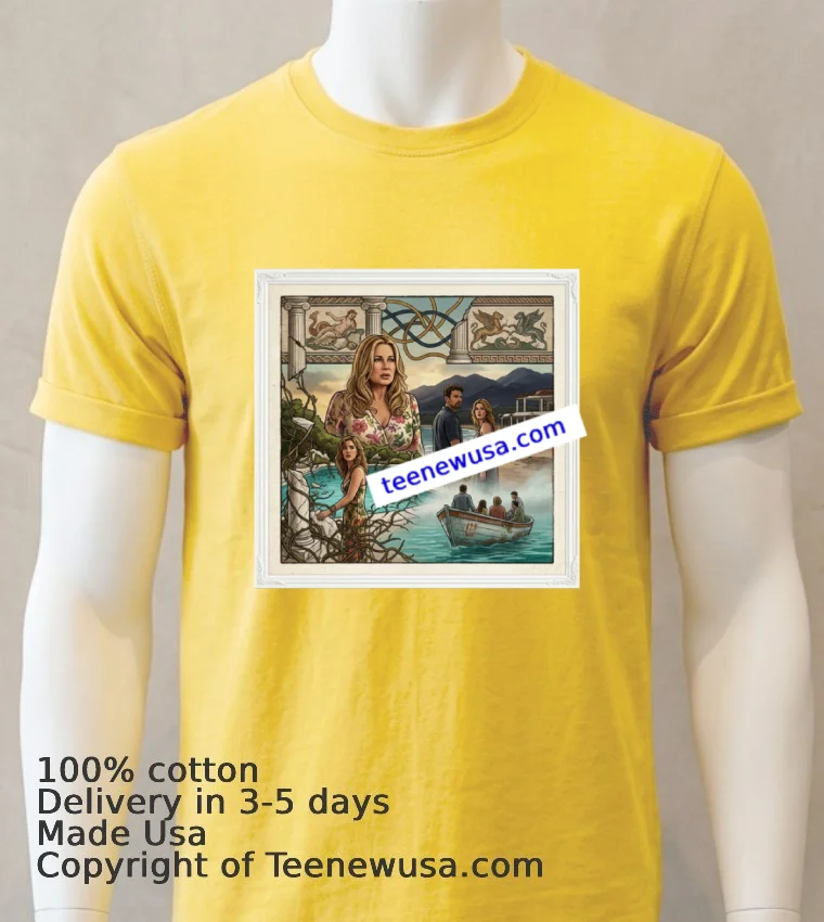 The White Lotus Season 4 T Shirt - yellow-t-shirt The White Lotus Season 4 T Shirt Yellow T Shirt 1