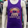 Theres A Starman Waiting In The Sky Bowie Retro Shirt Purple Shirt