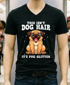 This Isn T Dog Hair It S Pug Glitter Shirt