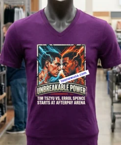 Tim Tszyu Vs Errol Spence Will Both Kick Off At The Afterpay Arena T Shirt
