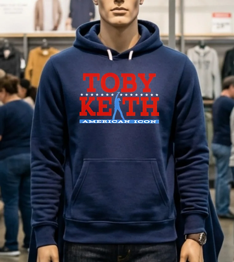 Toby Keith American Icon Shirt - navy-shirt Toby Keith American Icon Shirt Navy Shirt