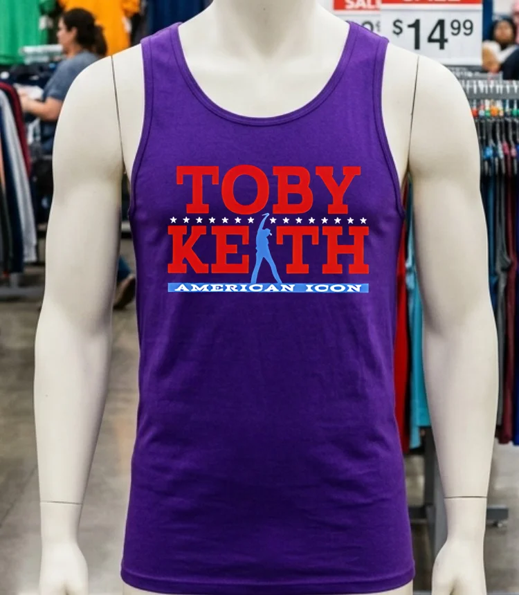 Toby Keith American Icon Shirt - purple-shirt Toby Keith American Icon Shirt Purple Shirt