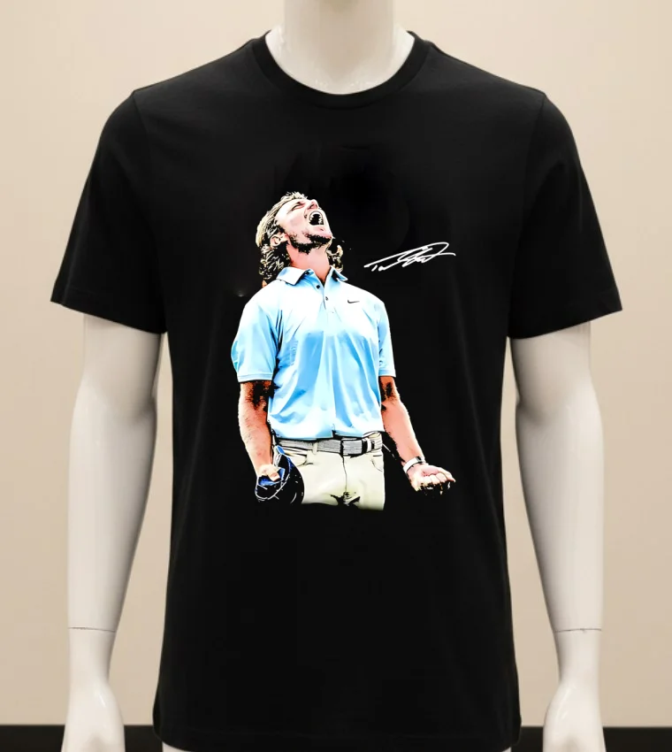 Tommy Fleetwood Pgatour Championship Signature Shirt - balck-shirt Tommy Fleetwood Pgatour Championship Signature Shirt Balck Shirt