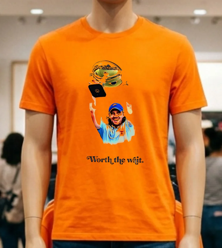Tommy Fleetwood Worth The Wait Pga Tour Champion 2025 Shirt - orange-shirt Tommy Fleetwood Worth The Wait Pga Tour Champion 2025 Shirt Orange Shirt