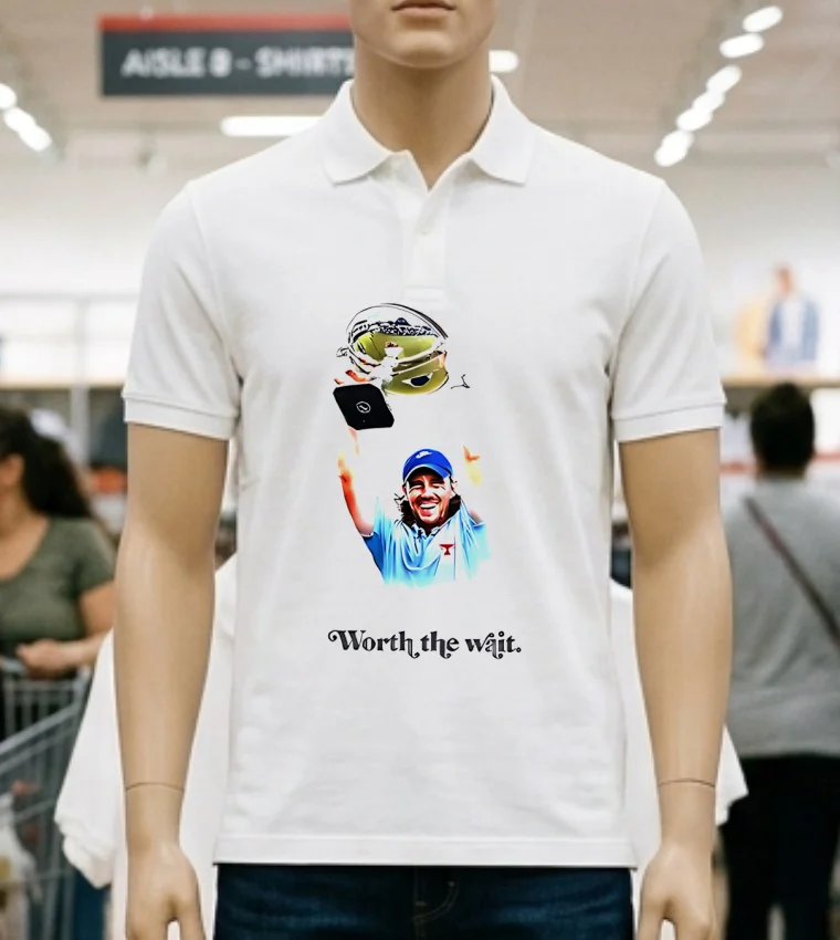 Tommy Fleetwood Worth The Wait Pga Tour Champion 2025 Shirt - white-t-shirt Tommy Fleetwood Worth The Wait Pga Tour Champion 2025 Shirt White T Shirt